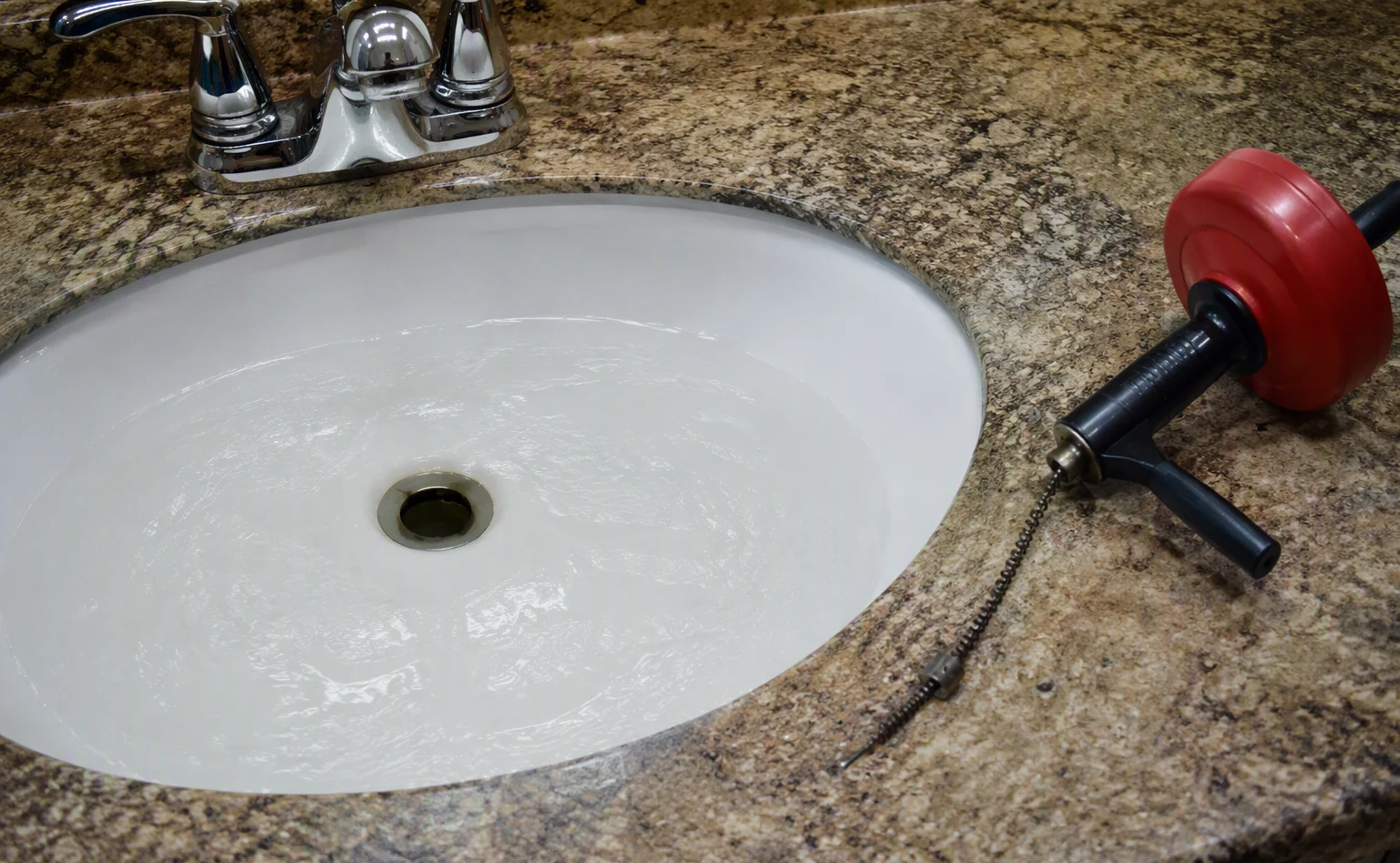 Drain cleaning and clog removal in a Appleton home