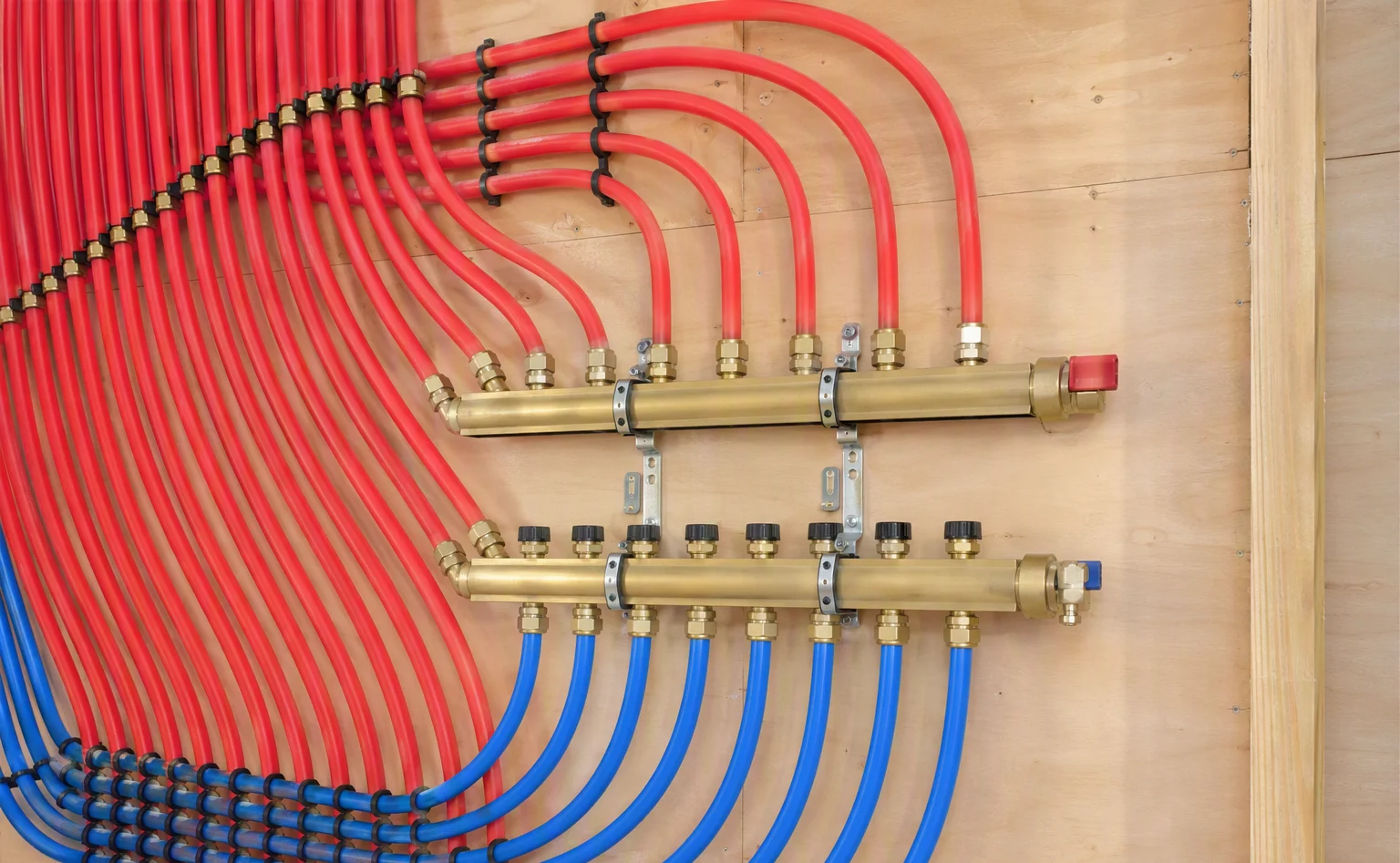 Whole-home repiping project in a Appleton house